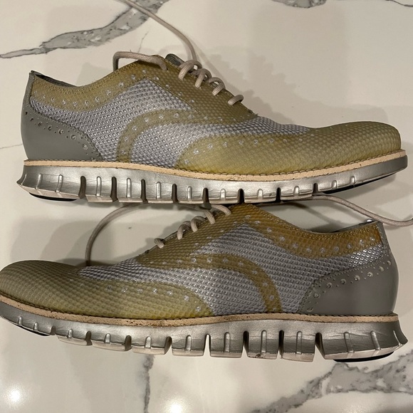 Silver Cole Haan Zerogrand shoes - Picture 2 of 5